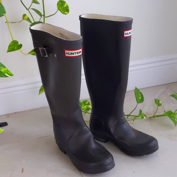 Hunter Shoes Hunter Women Original Tall Rain Boots Matte Poshmark
